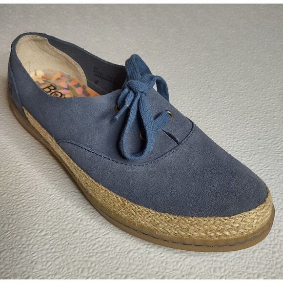 BORN Blue Suede Leather Capela Sneakers Size 8M - Picture 9 of 16